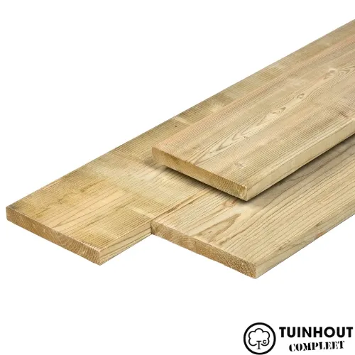 Vuren plank geïmpregneerd 22 x 150 mm glad geschaafd