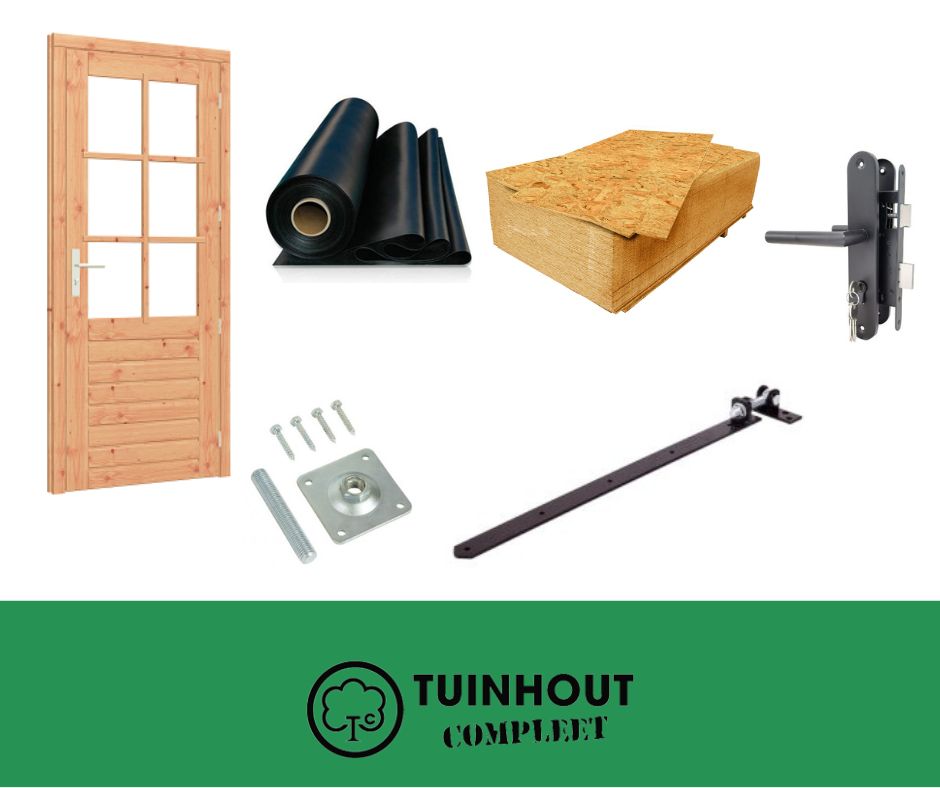 Accessoires voor tuinhout