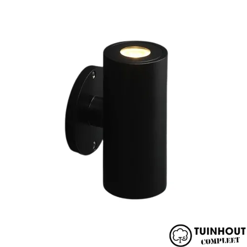 Wandlamp LED rond Amadora 2 x 1,5 watt up & down