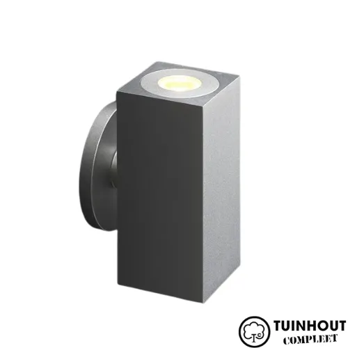 Wandlamp LED vierkant Lamego 2 x 1,5 watt up & down