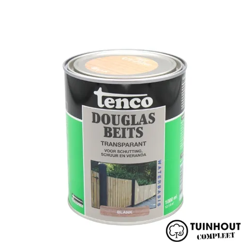 Tenco Douglasbeits transparant blank