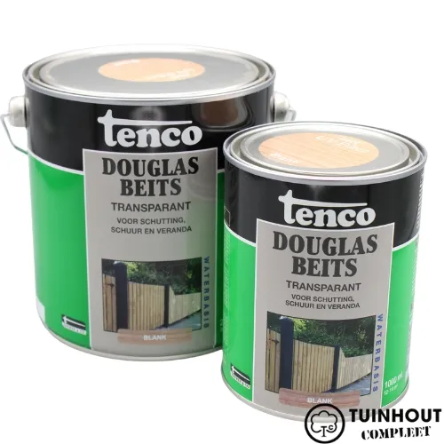 Tenco Douglasbeits transparant blank