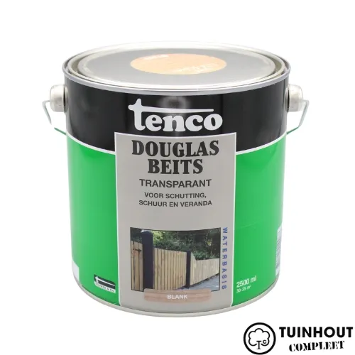 Tenco Douglasbeits transparant blank