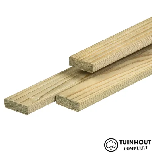 Vuren plank geïmpregneerd 22 x 50 mm geschaafd