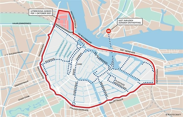 Binnenstad van Amsterdam